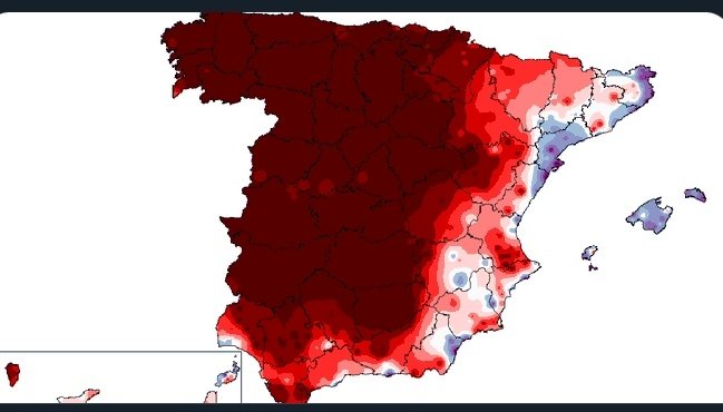 Concejajala's tweet photo. La AEMET informa que vamos a morir todos https://t.co/vUBRzjrmpZ