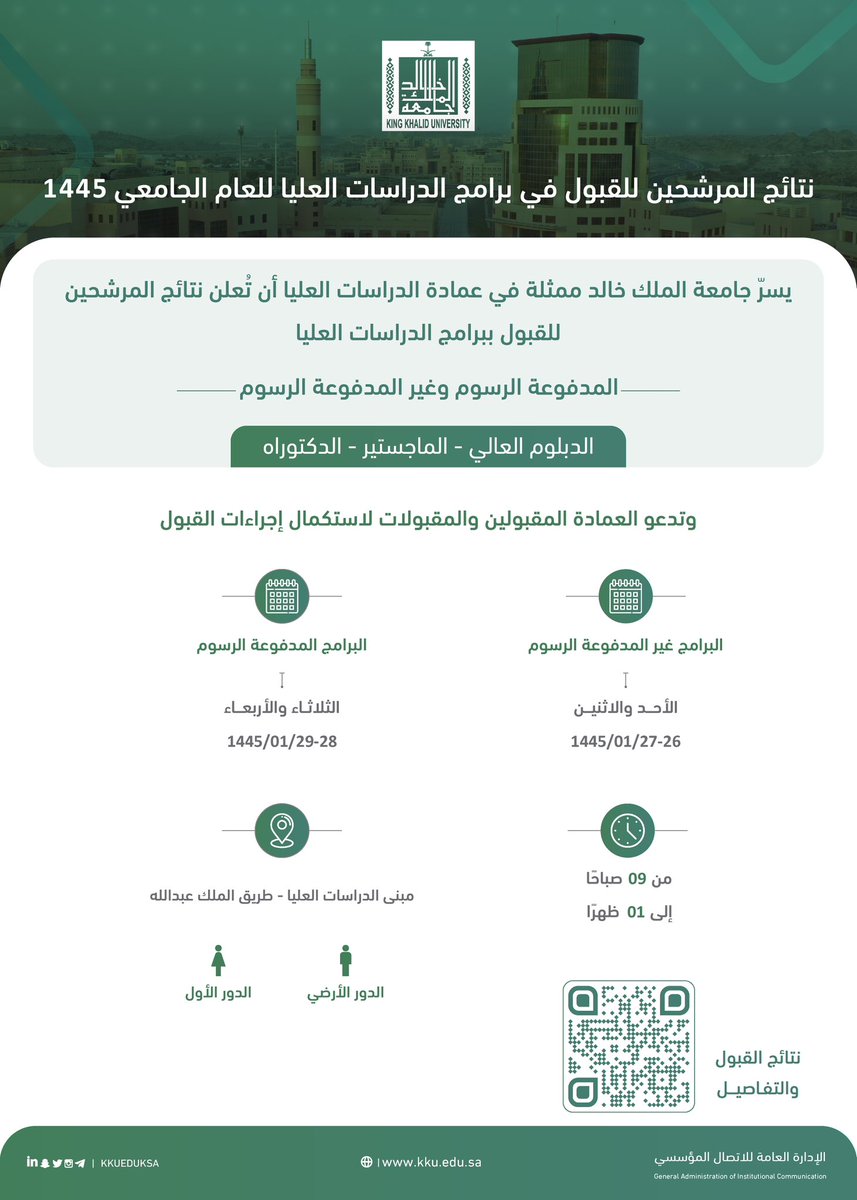 جامعة الملك خالد tweet media