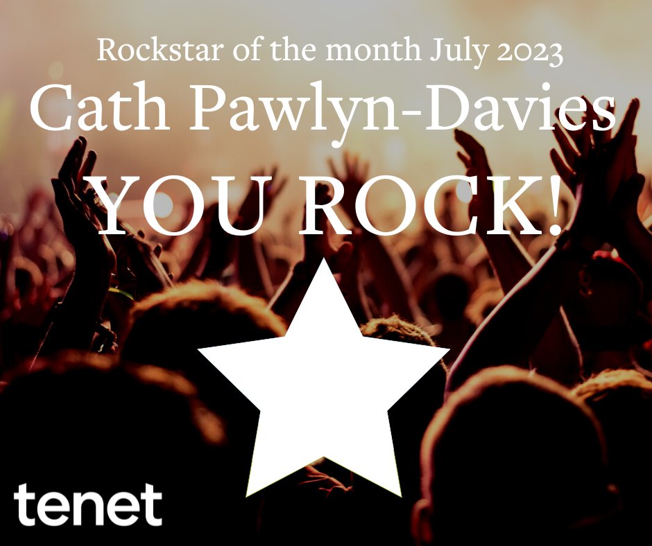 We are pleased to announce our July Rockstar of the Month is Catherine Pawlyn-Davies!

Our Administration Team Leader, Cath, was nominated by her colleagues for providing invaluable support to her team and delivering exceptional service every time.

Congratulations 🎉