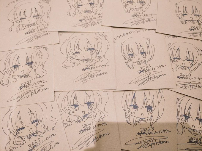 📦FANBOX限定通販を発送していっております…!破損などありましたらご連絡くださいねっ。補強用ボードにおまけのらくがきをしていってる💮