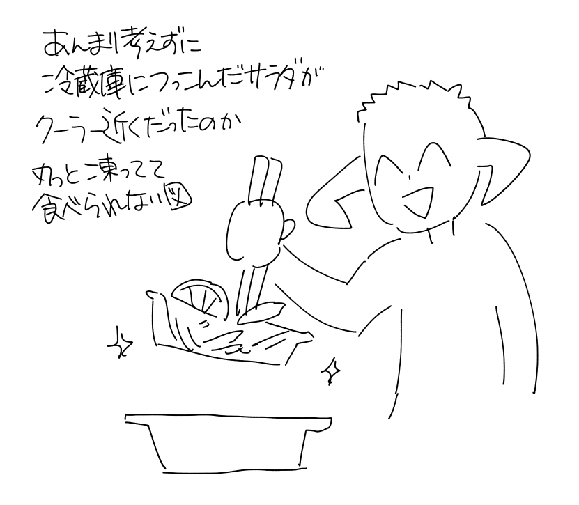 どうでもいい日記 まだ食べれてない