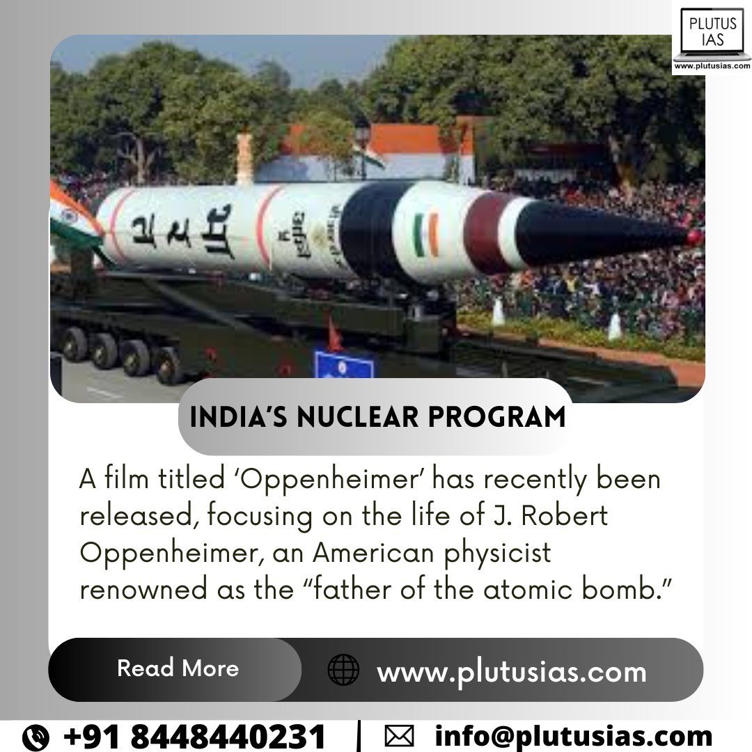 ias_plutus's tweet photo. Preparing for the UPSC examination requires more than just book knowledge. You need to stay updated on current events and developments around the world.
Read More: https://t.co/af78ZguniD
#plutusias #currentaffairs #upscpreparation2023 #upsc2023 #LatestNews #LatestInformation https://t.co/rEoY49lRnj