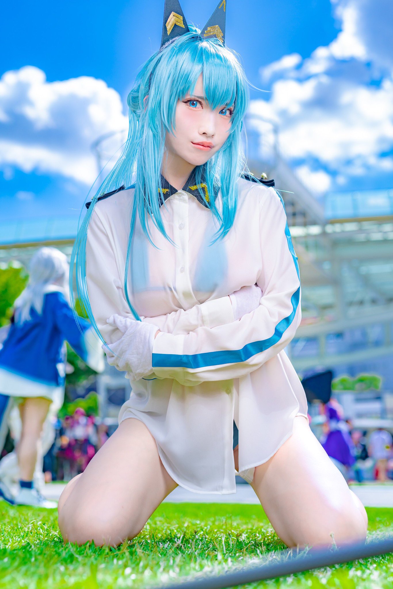 Amazon.co.jp: [TONGSHI] 勝利の女神：NIKKE ヘルム 水着