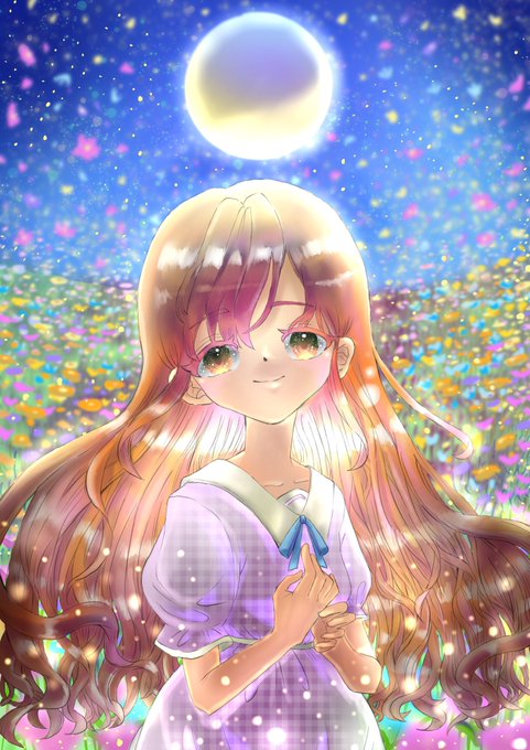 月夜の旅立ち。