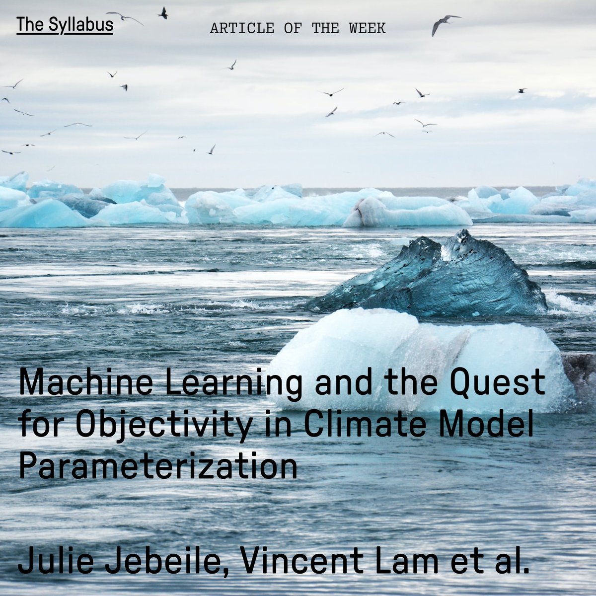 Our Open-Access of the Week dives into the growing use of machine learning techniques in climate modeling. While ML promises a more objective approach, it’s not without its  political challenges.

By @JulieJebeile, Vincent Lam, Mason Majszak & Tim Räz

buff.ly/3Kx3erI