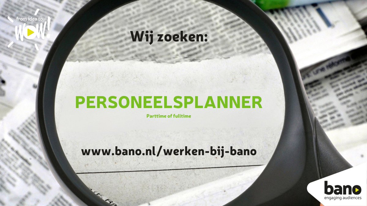 Heb je tijdens je vakantie bedacht dat je aan een nieuwe uitdaging toe bent? Wij zoeken een personeelsplanner! Bekijk hier de vacature: hubs.ly/Q01-lsVr0  #Hiring #vacature