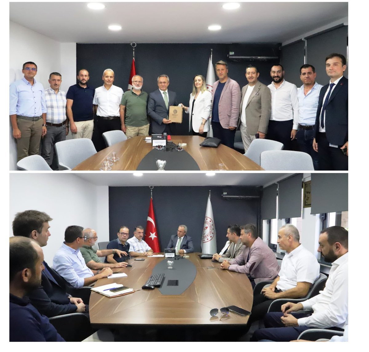 BTSO 37. ve 68. Meslek Komiteleri, İl Milli Eğitim Müdürümüz Dr. Ahmet Alireisoğlu'nu ziyaret etti. Ziyarette, otomotiv alanında yürütülecek iş birlikleri görüşüldü.

<a href="/tcmeb/">Millî Eğitim Bakanlığı</a> <a href="/Alireisoglu34/">Dr. Ahmet ALİREİSOĞLU</a> <a href="/BursaTSO/">BTSO</a> #bursamem