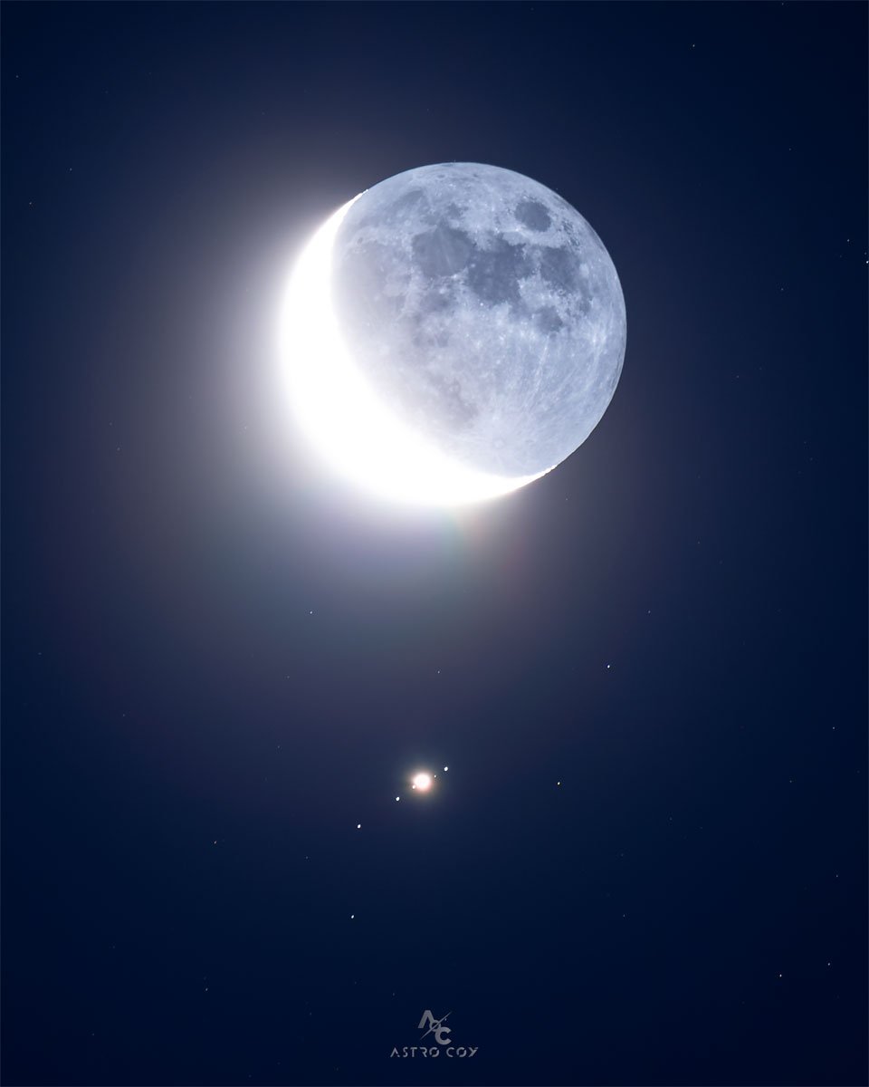 RocketDownrange's tweet image. MOON MEETS JUPITER

Many sky gazers across planet Earth enjoyed the close conjunction of Earth&apos;s Moon passing nearly in front of Jupiter in mid-June.

rocketdownrange.com

#APOD #RocketDownrange #NASA #Astronomy #JWST #Vue #Javascript #SpaceX