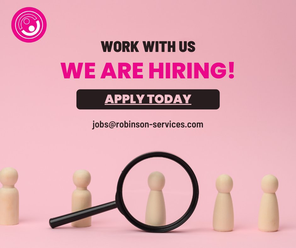 Robinson Services (@robinsonservfm) on Twitter photo Looking for a new job or what to top up your current income? We have various jobs available across the province. Apply today at robinson-services.getgotjobs.co.uk or email jobs@robinson-services.com
#jobs #belfast #northernireland #provincewide #recruitment #cleaning #Security Looking for a new job or what to top up your current income? We have various jobs available across the province. Apply today at robinson-services.getgotjobs.co.uk or email jobs@robinson-services.com
#jobs #belfast #northernireland #provincewide #recruitment #cleaning #Security