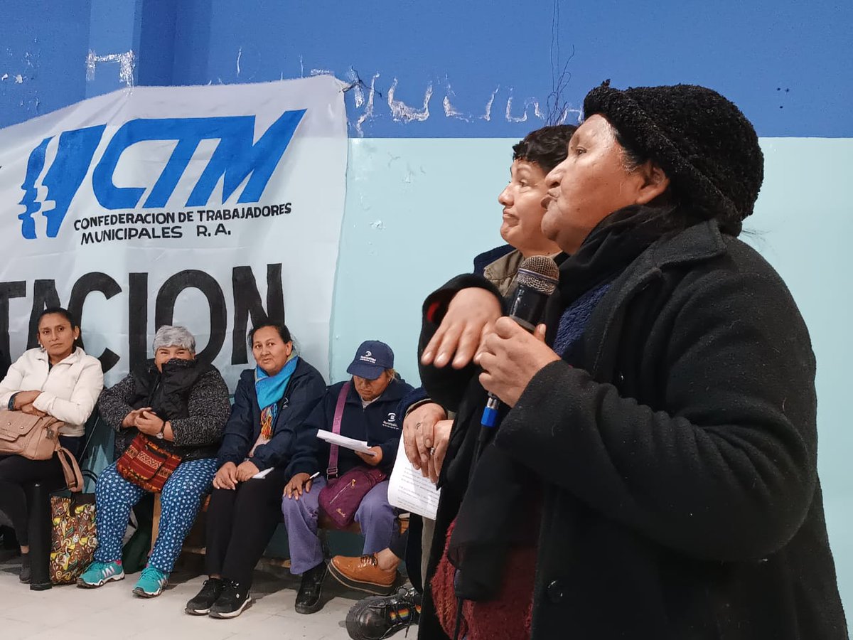 ctmOficial's tweet photo. Encuentro Provincial de Mujeres Sindicalistas Municipales en el @JujuySEOM en dónde se arribaron a conclusiones para participar en el 36° Encuentro Plurinacional de Mujeres y Diversidad. https://t.co/VmsFs6BrpD