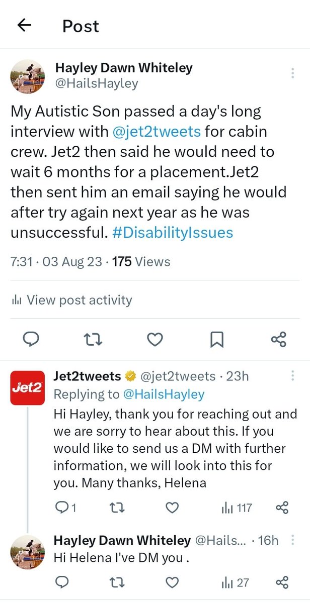 Hayley Dawn Whiteley tweet media