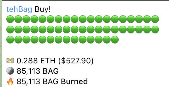 #tehBag revenue is looking good 🧠