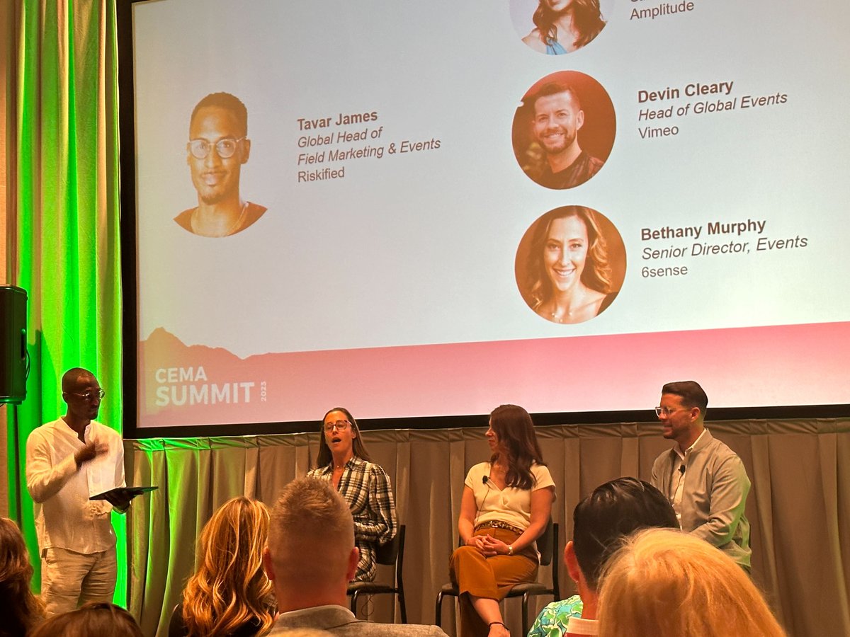 ineventapp's tweet image. Day 2 Highlights from #CEMASummit23: Inspiring conversations 🗣️, new collaborations 🤝, and innovative ideas 💡connecting with event professionals worldwide. 🌍

#InEvent #CEMASummit23 #EventProfessionals #Networking #EventTech