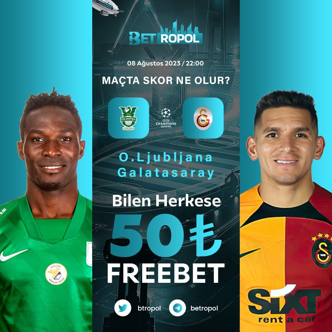 Btropol's tweet photo. Etkinlik Günü 

Skor Sonucunu Bil 5️⃣0️⃣₺  Freebet'i Kazan  ‼️

☠️☠️ Yatırım Şartı , Son İşlem Şartı YOK  ‼️

‼️formu doldur 🏷 Skoru Bil  50 Freebet'i Kap

⚡️ Form Telegram ve Twitter hesabımızdan paylaşılmıştır

🏷 Form : https://t.co/O2WuRXr5wa

🔗https://t.co/yKSBr9Qf2p https://t.co/jskrTAHB7D