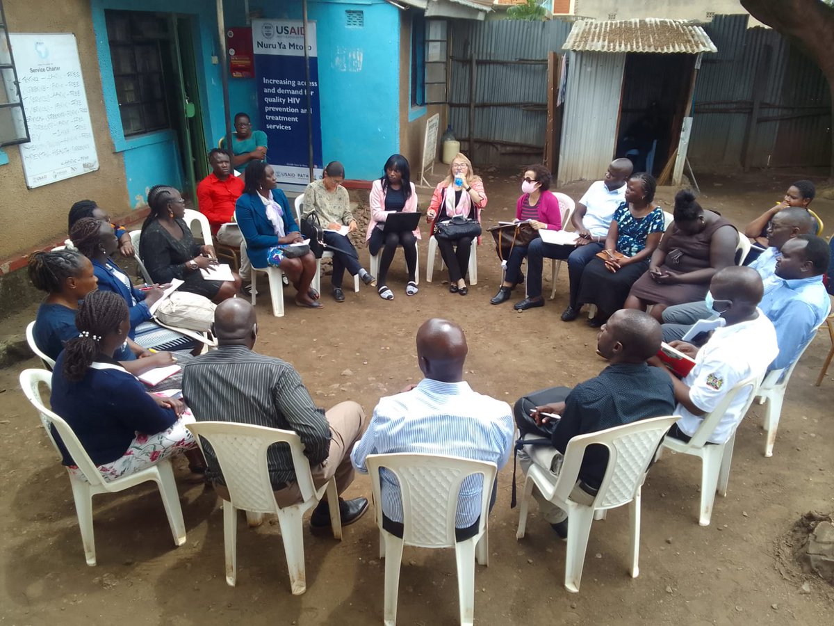 SHARING OF MINDS FOR A HEALTHY SOCIETY
Today KASH met partners <a href="/USAID/">USAID</a>,<a href="/MOH_Kenya/">Ministry of Health</a>, and <a href="/PATHtweets/">PATH</a> at DICE-Kondele.

The team discussed the provision, strengthening the delivery of integrated health systems and improving on results to members of the key and marginalized population