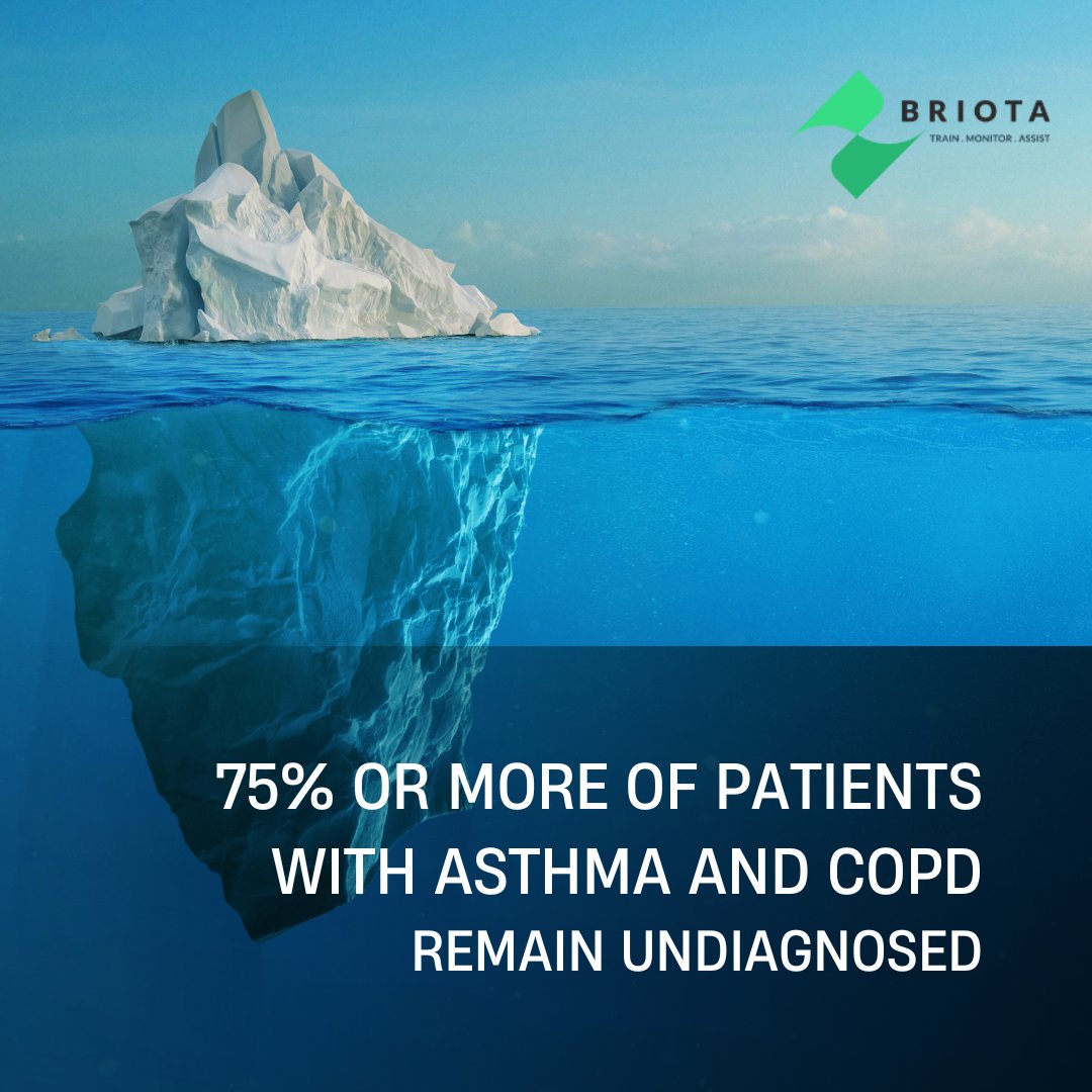 Breath-taking Fact: Over 75% of individuals suffering from Asthma and COPD are still undiagnosed.

Let's work together to raise awareness and improve early detection for better respiratory health!
 briota.co

#Asthma #COPD #RespiratoryHealth #AwarenessProgram