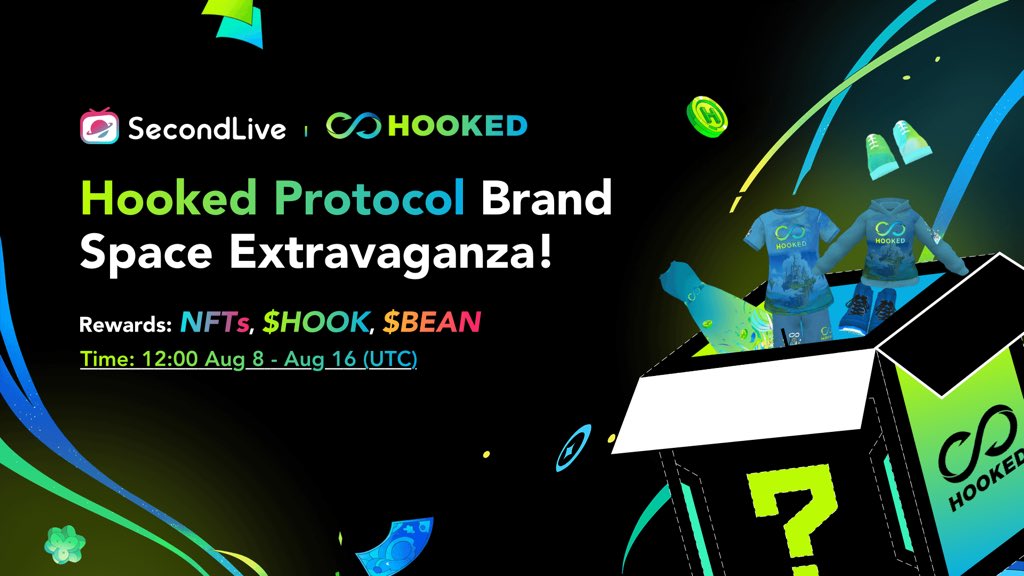 🎉 Hooked Protocol Brand Space Extravaganza!

🪐 We are delighted to announce the official launch of the <a href="/HookedProtocol/">Hooked Protocol🪝</a> Brand Space within the dynamic SecondLive metaverse, which aims to elevate the edutainment experience and immersive metaverse experience, while offering