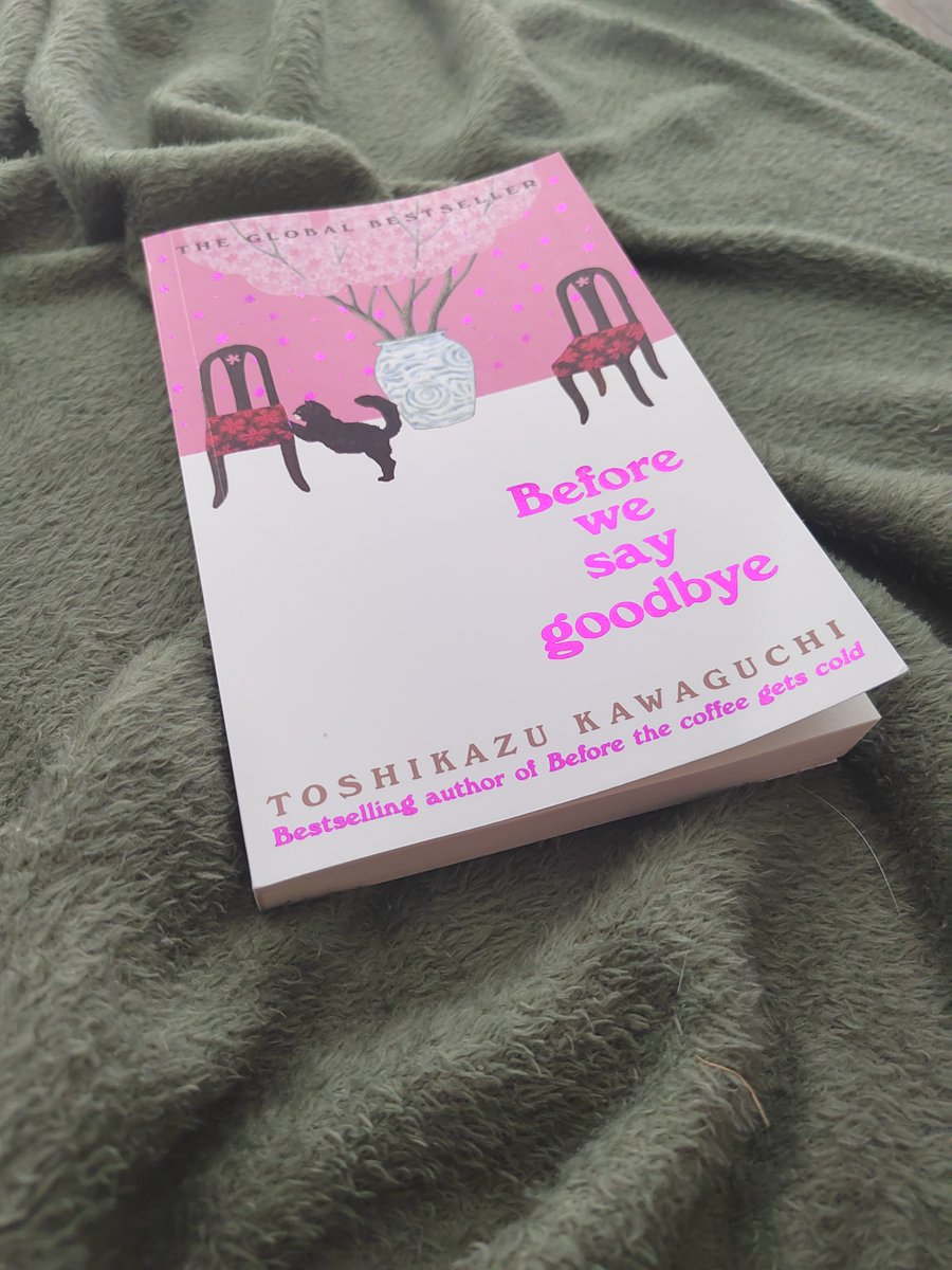 Bookish_Gabby's tweet photo. #BookReview Before We Say Goodbye by Toshikazu Kawaguchi
4⭐️
Book 4 in Before the Coffee Gets Cold series...It was so fun to go back to the same set of characters, whilst meeting new ones...Such a comfort read 😍
Out 14/09 @picadorbooks
Full review 👇
https://t.co/0030oLRYbO https://t.co/Ftiz9Y8bn2