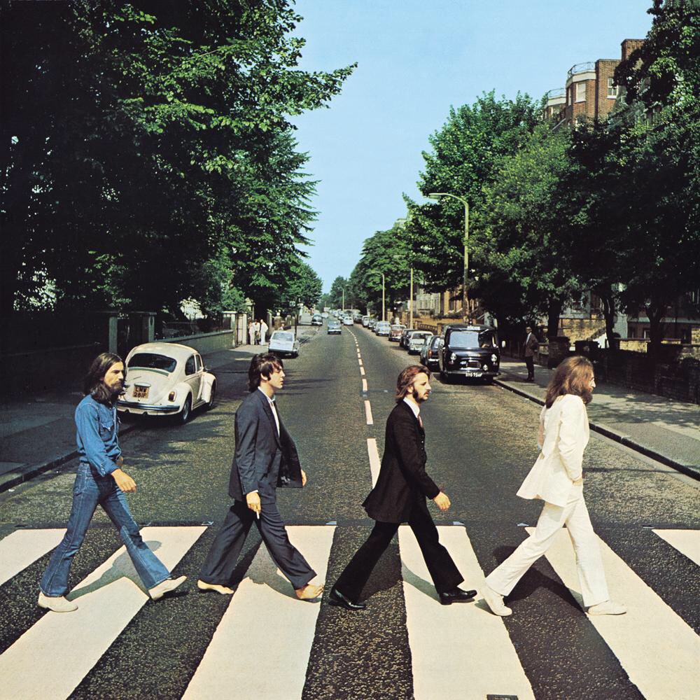 Today in 1969, The Beatles walked across Abbey Road during a photoshoot for their newest album and created one of the most recognizable and iconic album covers in history. 📸: Iain MacMillan