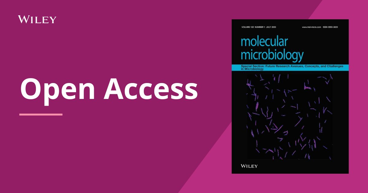 Did you catch @MolMicroEditors's July Editor's Choice article? ✨ Read 'New insights into the disulfide stress response by the Bacillus subtilis Spx system at a single-cell level' by Judith Matavacas, Deepak Anand, & Claes von Wachenfeldt. ➡️ ow.ly/geQj50PtKXb