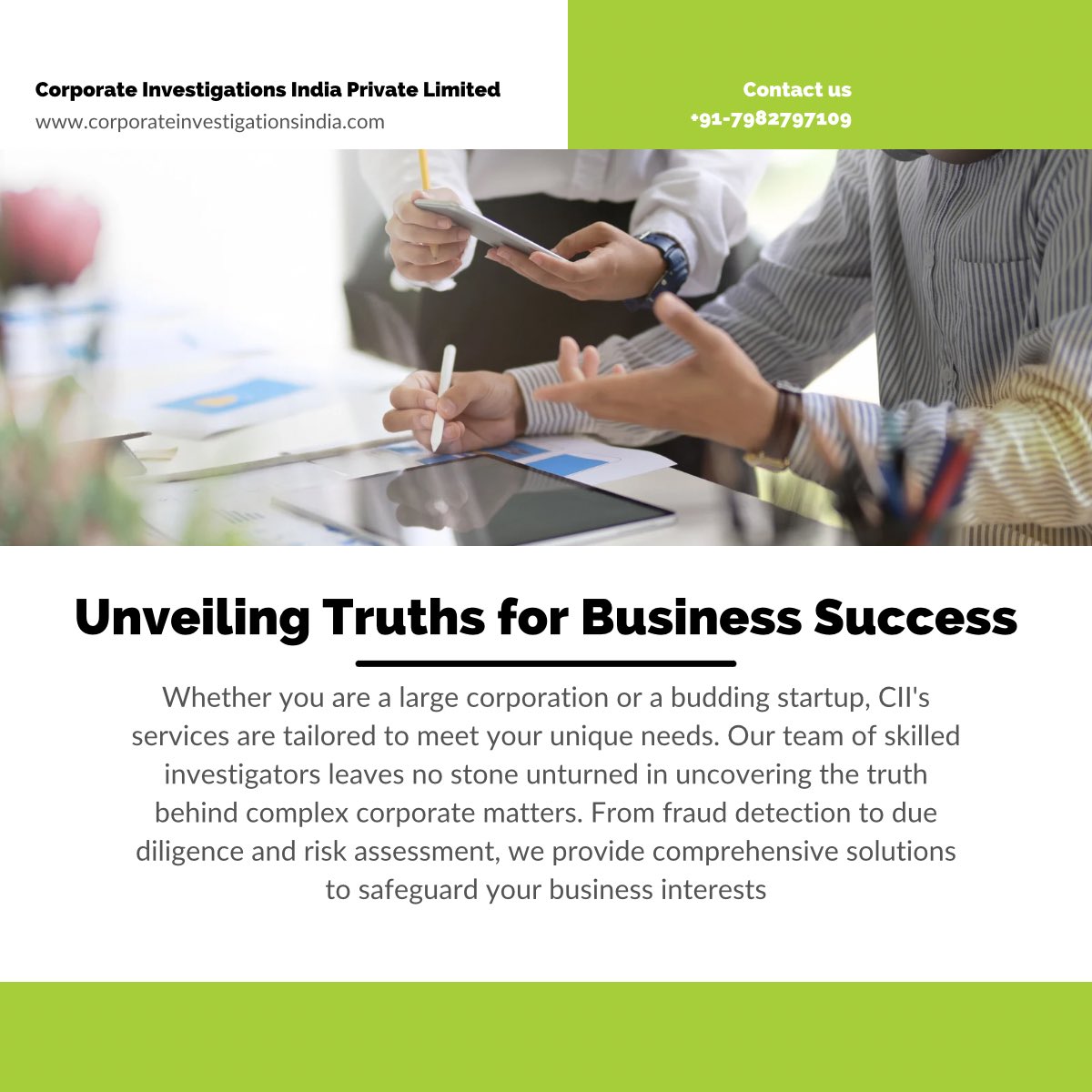 In the world of business, trust and integrity are paramount. 🤝 At Corporate Investigations India, we are dedicated to upholding these values by unravelling crucial information that organisations require for their success. #corporateinvestigations  #businessintegrity  #unveiling