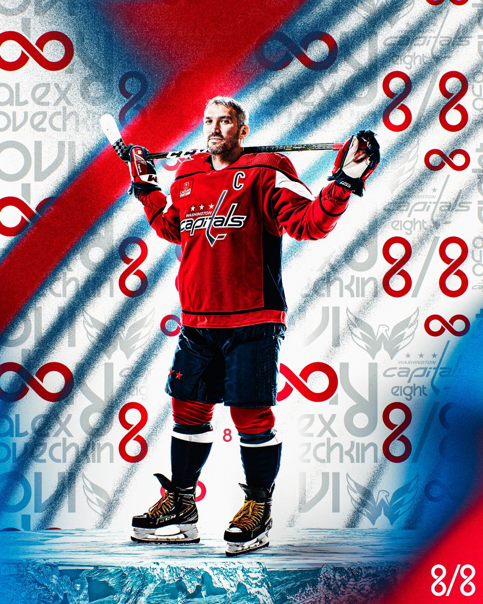 Capitals's tweet image. When it’s 8/8, you celebrate the #Gr8
