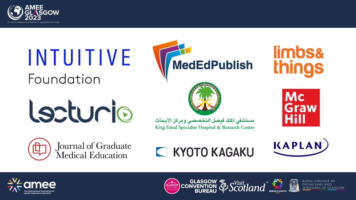 ⭐ Exhibitors at AMEE 2023 ⭐

Join us at AMEE 2023, both online or in person!: ow.ly/AENn50PuMu5

#AMEE2023 #Exhibitors #Connect #Grow #Inspire