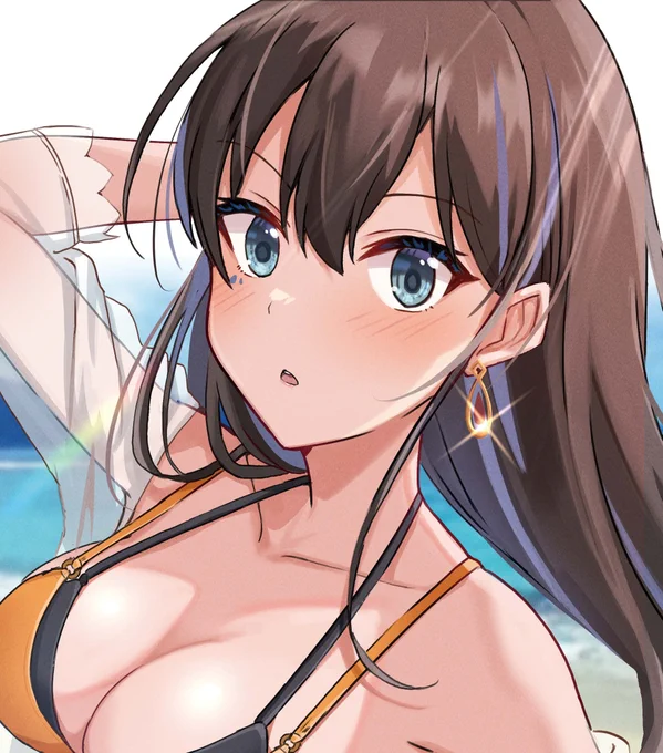 C102の夏コミで頒布されるミツナリさん(  )の新刊「なつふくとスイーツ5」に、渋谷凜ちゃんを描かせて頂きました! 他の参加者様もとても豪華な方ばかりなので是非とも よろしくお願いいたします! #C102