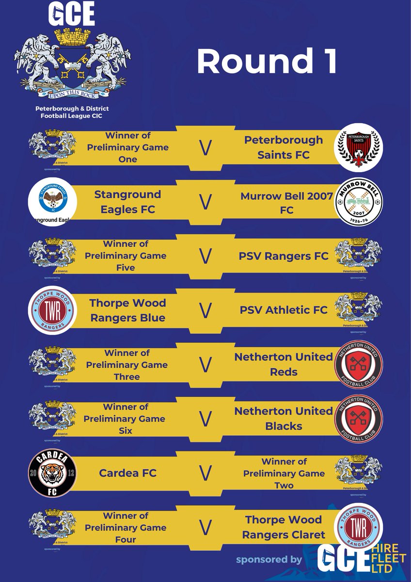 Peterborough & District Football League tweet media
