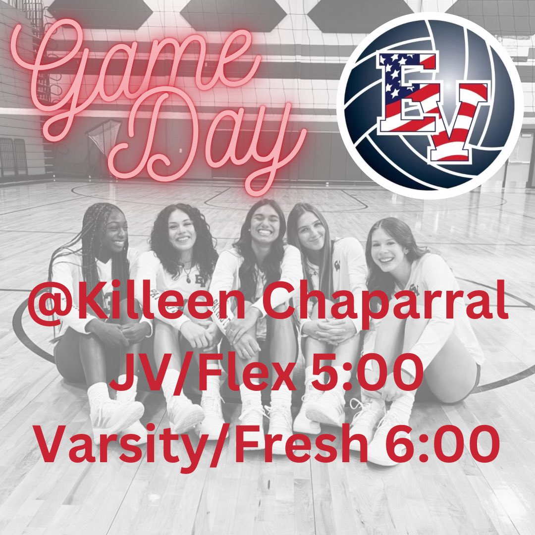 So excited for game days to be back!! Let’s Go Ladies! See y’all tonight at Killeen Chaparral. @eastviewhs @ev_patriotnation <a href="/var_austin/">VAR</a> @ldytitanathletics #txhsvb