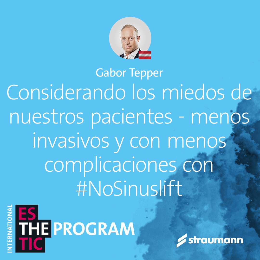 StraumannES's tweet image. El primer día de los #iEstheticDays estará centrado en las expectativas de los pacientes de hoy y de mañana. ¡Descubre las ponencias de los doctores @gabor.tepper, Ronald Jung, @laurenceadriaens79, @franchfernando!

¡Te esperamos! ➡ n9.cl/78w4o