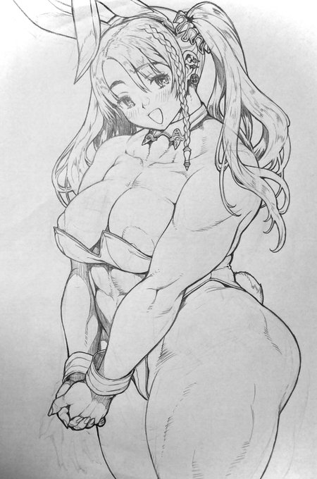 ゴリゴリのバニー。 