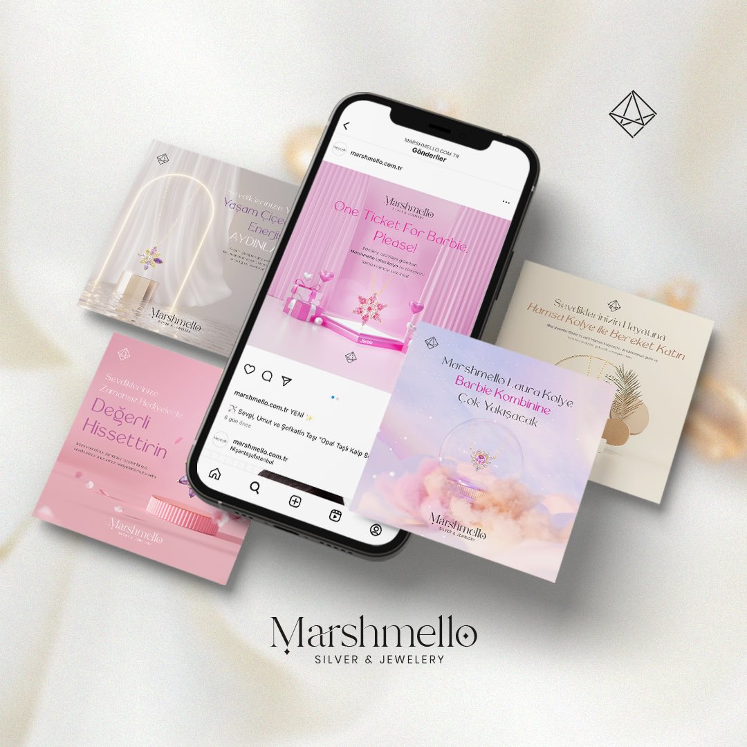 bestimagegroup's tweet photo. Marshmello Silver’ın zarif, renkli ve anlamlı takıları, sizin ve sevdiklerinizin hayatına nazik dokunuşlar yaparken Bestimage Group, marka için hazırladığı sosyal medya tasarımlarıyla Marshmello’ya değer katıyor. https://t.co/Y1eNlQTEpN