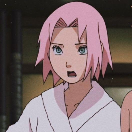 sasusakv's tweet photo. Sakura with "😲" expression ♡ https://t.co/3Z912jvoI2