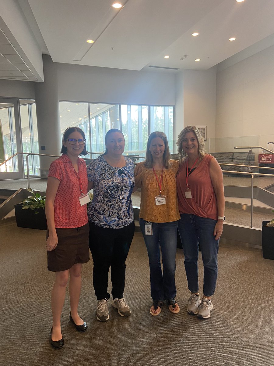 I look forward to this all year. We are so excited about the Math Summit! <a href="/SherieFowler17/">Sherie Fowler</a> <a href="/kmartin4523/">Kristy Martin</a> <a href="/FPDES/">Forest Pines Drive</a> #2023mathsummit