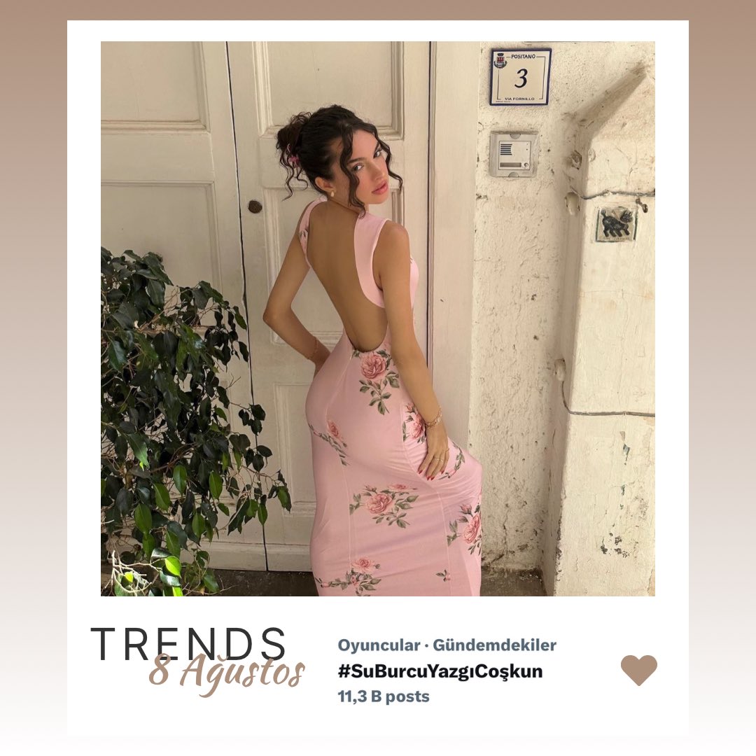 suburcuetkinlik's tweet photo. Su Burcu Yazgı Coşkun 11,3B tweetle gündemde 🤍🌞

#SuBurcuYazgıCoşkun https://t.co/FiXGMWRTSA