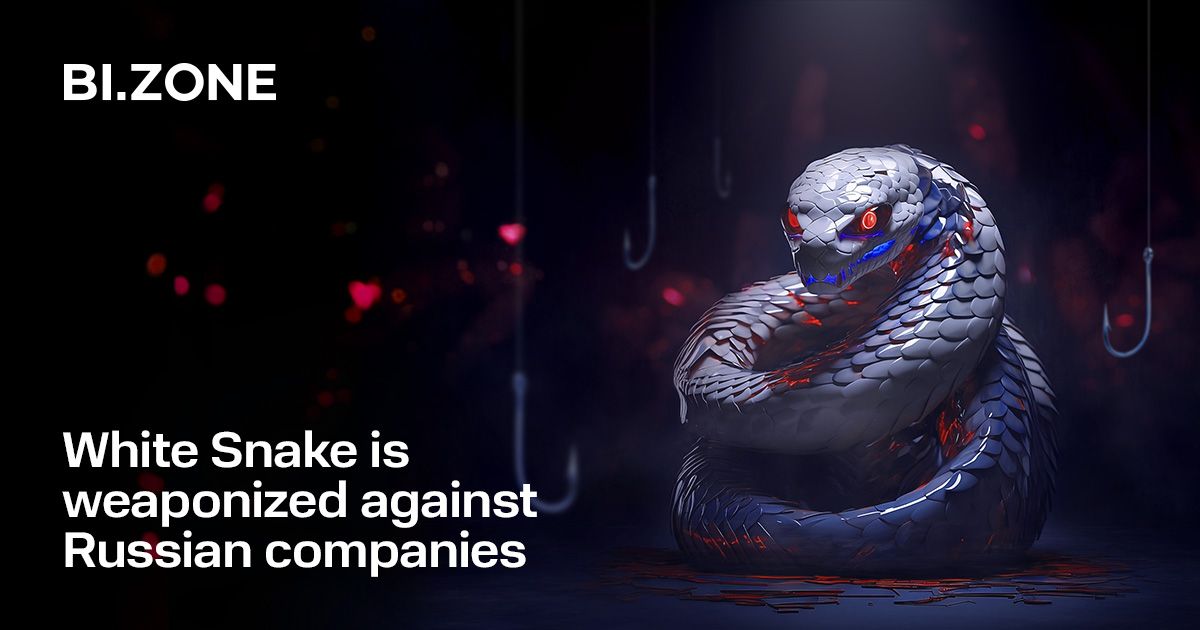 Our Cyber Threat Intelligence team detected a new White Snake campaign targeting Russian organizations. The stealer is distributed via phishing emails under the guise of official state requirements. bit.ly/3OpHbob