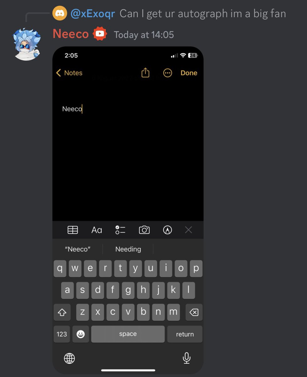 ImNeeco's tweet photo. Just gave out my first ever autograph, we made it boys 🙏📈 https://t.co/gCL0dZbEEn
