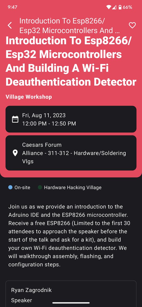 TheL0singEdge's tweet image. Come see me Friday at noon @defcon @DC_HHV! #defcon #esp8266