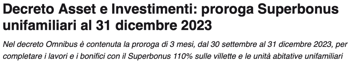 SPatuanelli's tweet photo. È stata prorogata "la più grande truffa della storia della Repubblica". E sarà pure rifinanziata dalle modifiche del PNRR.
A mio avviso serve un'analista. https://t.co/5qbCTFkVnV