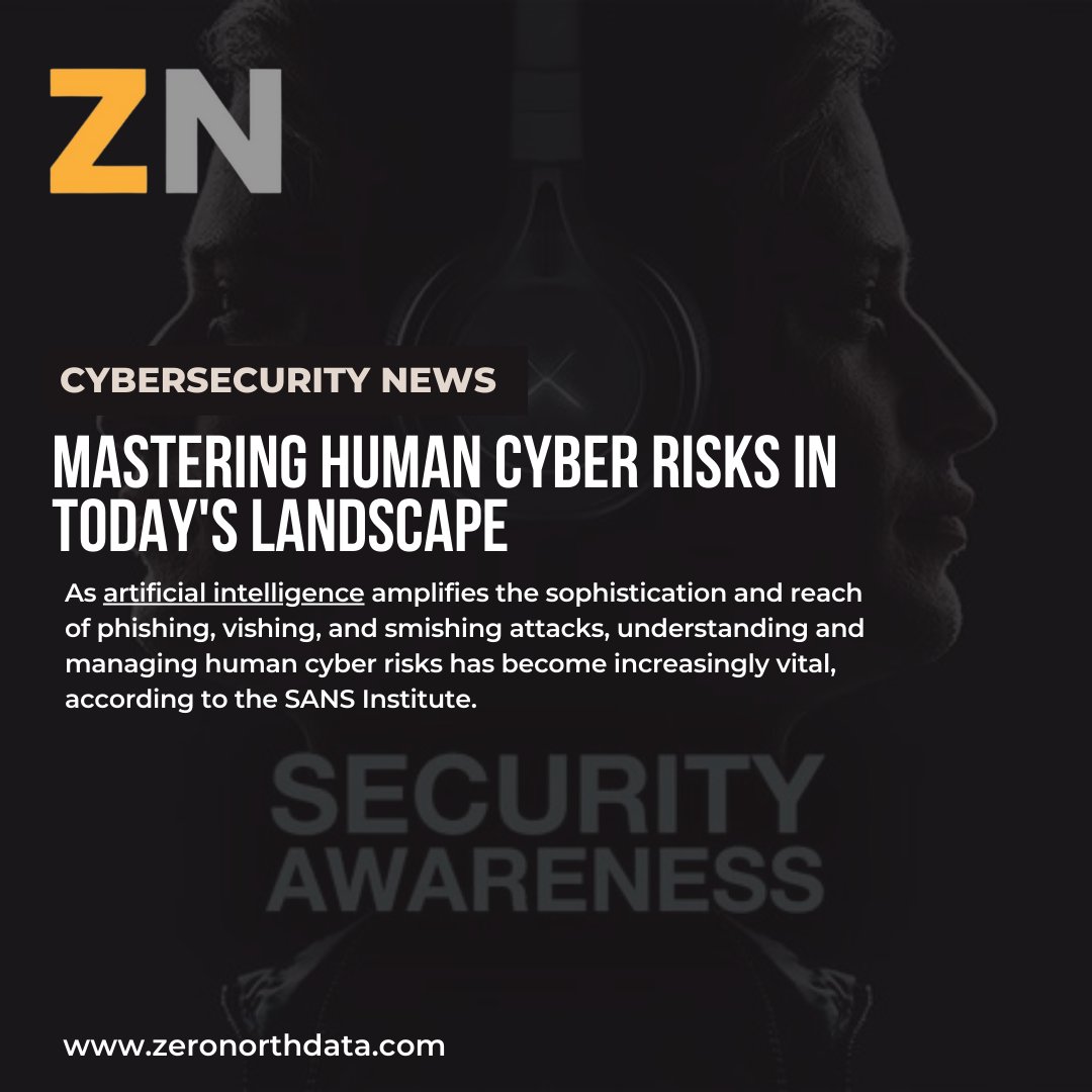 Defending Against AI-Powered Threats: Tackling Human Cyber Risks with Precision! Stay ahead of evolving attacks like phishing, vishing, and smishing. #CyberSecurity #AIthreats #HumanRiskManagement

helpnetsecurity.com/2023/08/08/hum…