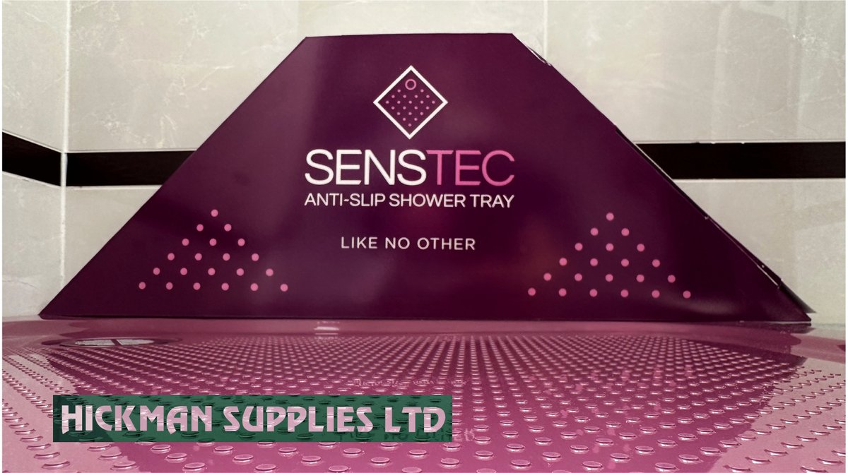 SENSTEC the industry-leading, anti-slip shower tray which is comfortable and easy to clean! 👣 🔍

Don’t believe it? Visit us in-store for further details. @ipg_the #SENSTEC #Showertray #Bathroom