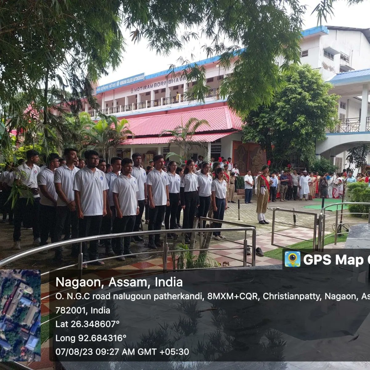 NSSNCA1's tweet photo. Volunteering Our way in stewardship for the grand 79th Foundation Day of Nowgong College (Autonomous)
Date: 7/08/2023

- NSS Unit 1 and 2 , NC(A)
#79th #foundationday #nowgongcollegenssunit #NSSindia https://t.co/DAfkrH7GCj