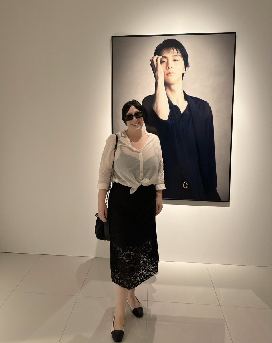 I went to see an old friend today #羽生結弦 #GucciGinzaGallery