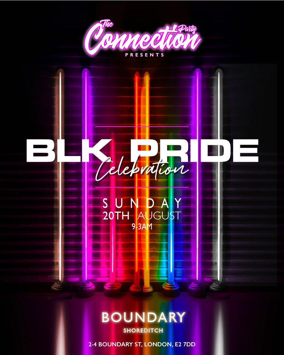 Connectionpuk's tweet photo. Have you got your tickets BLK PRIDE WEEKEND is about to go off. 

https://t.co/9IpsrXtquR https://t.co/AcH9gJLOe9