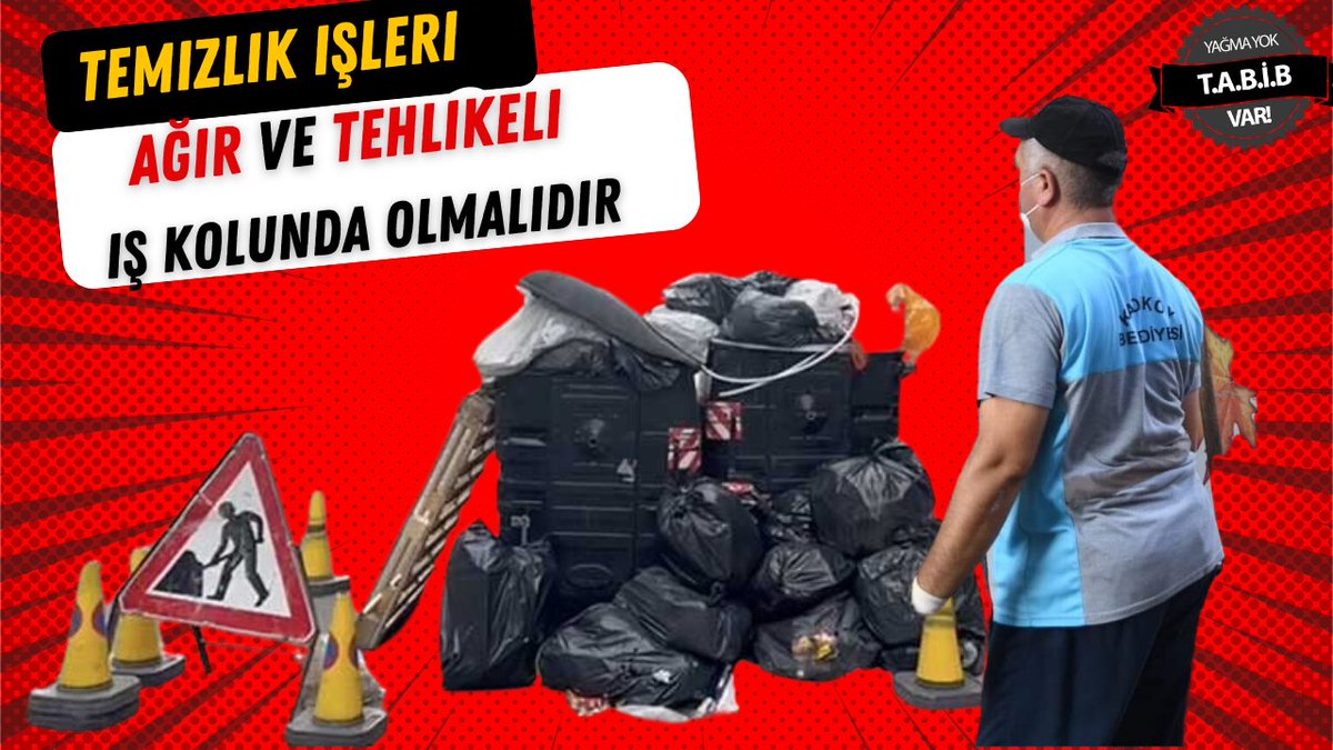 TEMİZLİK İŞLERİ AĞIR VE TEHLİKELİ İŞ KOLUNDA OLMALIDIR

Yaşadığımız şehirlerin soluk alıp vermesini, sağlığını, hastalıkların üremesine ve yayılmasına engel olan temizlik işçilerin hakkı ödenmez. Belediyelerde temizlik işçilerinin pek çok sorunu var. Toplum işçileri sorunları ile