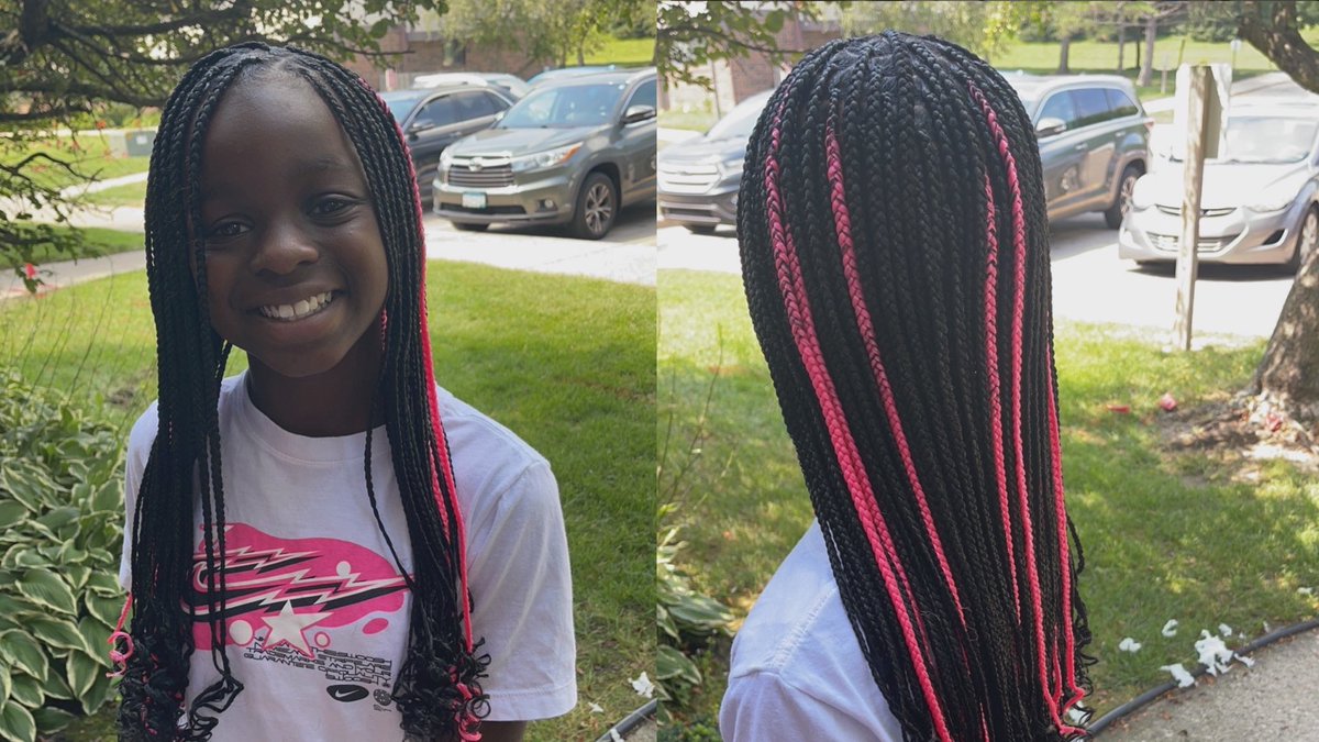 Hair stylist volunteers for every @CCWestMI Confident Kids event, helping foster kids return to school with confidence. 
Jhourney is her 10YO client who says getting her hair done “makes me feel beautiful.”❤️
Full story: youtu.be/gEy7xI1YDqE
#HappyTuesday🙋🏽‍♀️
#UpWith13☕️
@wzzm13