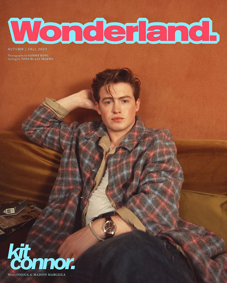 mmscene's tweet photo. #Heartstopper star #KitConnor takes the cover of #WonderlandMagazine‘s Fall 2023 edition lensed by fashion photographer #SammyKing: https://t.co/Ku8Xnr0Mgi
Photography © Sammy King for Wonderland Magazine https://t.co/X12F4KR6ya