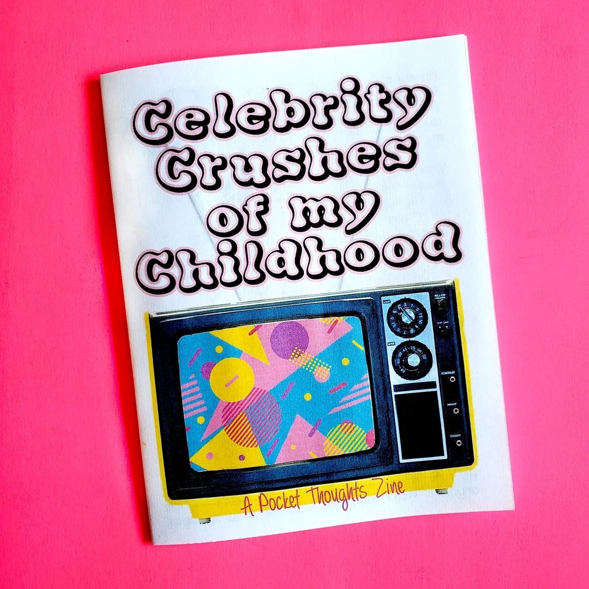 One of my most recent zines - Celebrity Crushes of my Childhood - is available at PocketThoughts.etsy.com featuring ladies of the 80's and 90's that made my heart go pitter-patter.

#zines #zinester #art #newrelease #celebrity #crush