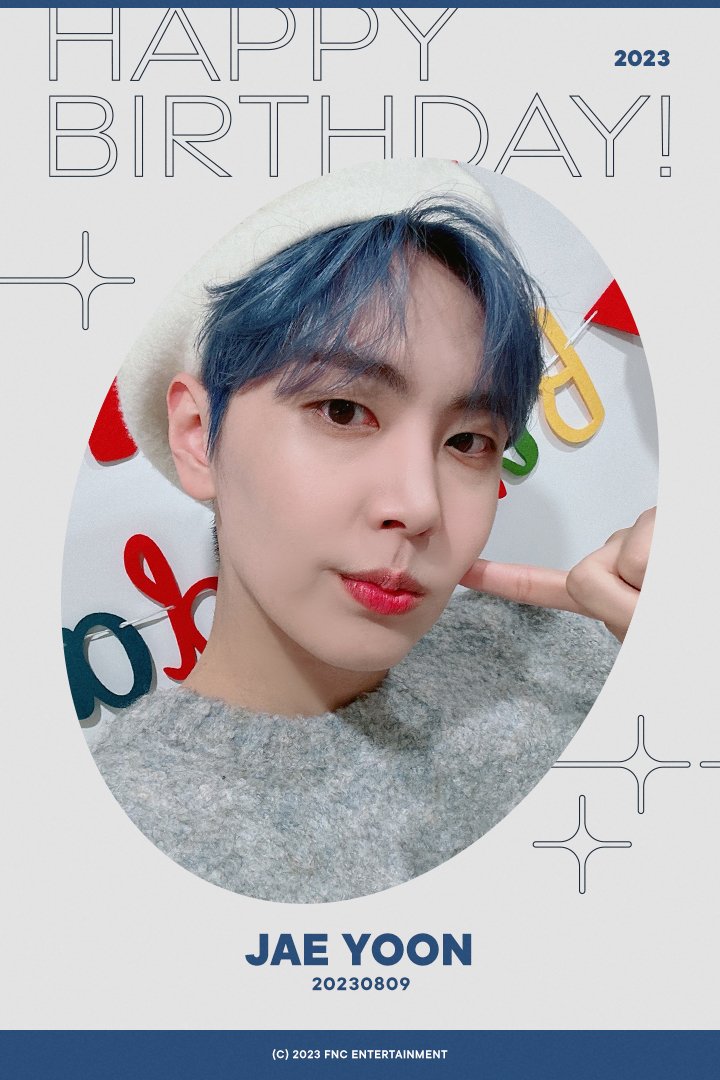 [#2023HBD] 오늘, 8월 9일은 SF9 재윤의 생일입니다.
SF9 재윤의 생일을 축하해주세요 :-)

#SF9 #에스에프나인 #재윤 #JAEYOON #HappyJAEYOONDay <a href="/SF9official/">SF9official</a>